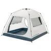 Quechua Abri De Camping 4 Places - Base Easy Fresh - Polyvalent, Instantané à Arceaux -Offres Camping Boutique abri de camping 4 places base easy fresh polyvalent instantane a arceaux