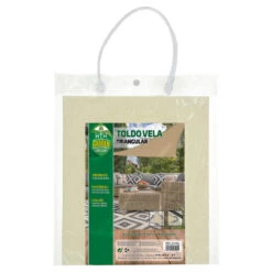 Aktive Garden Store D'ombrage Triangulaire Couleur Crème -Offres Camping Boutique aktive garden store dombrage triangulaire couleur creme 3