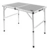 AKTIVE - Table De Camping Pliante, Réglable En 2 Hauteurs, 90x60x40/70 Cm, Gris 1 AKTIVE - Table De Camping Pliante, Réglable En 2 Hauteurs, 90x60x40/70 Cm, Gris -Offres Camping Boutique aktive table de camping pliante reglable en 2 hauteurs 90x60x4070 cm gris