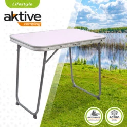 Offres Camping Boutique -Offres Camping Boutique aktive table pliante avec poignee de transport table de camping 60x40x50 cm 1