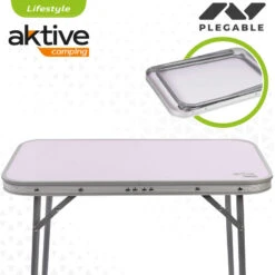 AKTIVE - Table Pliante Avec Poignée De Transport. Table De Camping 60x40x50 Cm 9 AKTIVE - Table Pliante Avec Poignée De Transport. Table De Camping 60x40x50 Cm -Offres Camping Boutique aktive table pliante avec poignee de transport table de camping 60x40x50 cm 2