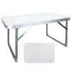 AKTIVE - Table Pliante . Table Basse Blanche En Aluminium - 40x60x40 Cm -Offres Camping Boutique aktive table pliante table basse blanche en aluminium 40x60x40 cm