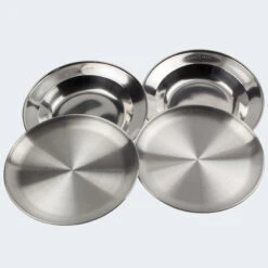 Assiette Camping Plate Et Creuse | Diamètre Env. 23 Cm | 2 Assiettes De Chaque -Offres Camping Boutique assiette camping plate et creuse diametre env 23 cm 2 assiettes de chaque 3