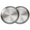 Assiette Plate De Camping | Diamètre Env. 23 Cm | Acier Inox | 2 Assiettes -Offres Camping Boutique assiette plate de camping diametre env 23 cm acier inox 2 assiettes