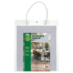 Auvent Triangulaire En Polyester Aktive Garden Coloris Blanc -Offres Camping Boutique auvent triangulaire en polyester aktive garden coloris blanc 3