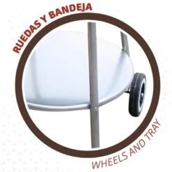 Barbecue Portable Rond 4 Hauteurs Aktive -Offres Camping Boutique barbecue portable rond 4 hauteurs aktive 4