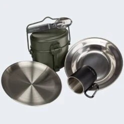 Batterie De Cuisine De Camping, Assiette Plate & Creuse, Couverts Et Tasse Set 11 Batterie De Cuisine De Camping, Assiette Plate & Creuse, Couverts Et Tasse Set -Offres Camping Boutique batterie de cuisine de camping assiette plate and creuse couverts et tasse set 2