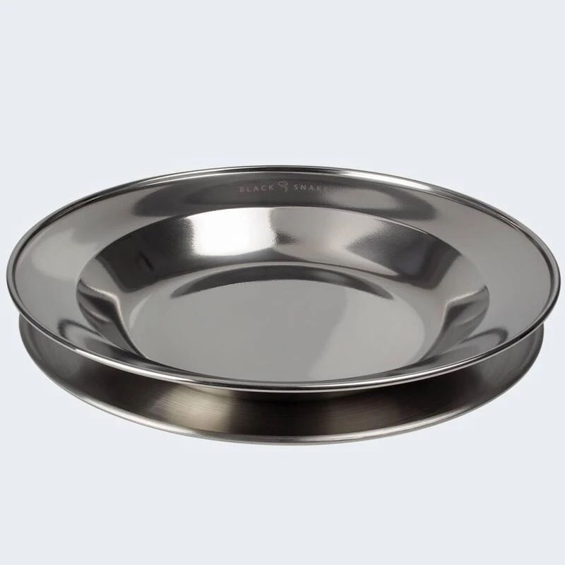 Batterie De Cuisine De Camping, Assiette Plate & Creuse Et Couverts Set 9 Batterie De Cuisine De Camping, Assiette Plate & Creuse Et Couverts Set – Image 7