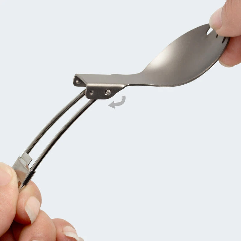 Batterie De Cuisine De Camping Set | Casseroles + Fourchette/Cuillère | Titane 7 Batterie De Cuisine De Camping Set | Casseroles + Fourchette/Cuillère | Titane – Image 5