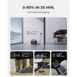 BLUETTI Générateur Électrique EB3A+PV200 268Wh/600W LiFePO4 Batterie Pour Voyage -Offres Camping Boutique bluetti generateur electrique eb3apv200 268wh600w lifepo4 batterie pour voyage 3