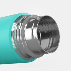 Quechua Bouteille Isotherme Inox 0,4L Avec Gobelet Pour La Randonnée - Turquoise -Offres Camping Boutique bouteille isotherme inox 04l avec gobelet pour la randonnee turquoise 6