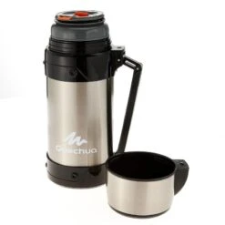 Quechua Bouteille Isotherme Inox 1,5L Avec Gobelet Pour La Randonnée -Offres Camping Boutique bouteille isotherme inox 15l avec gobelet pour la randonnee 4