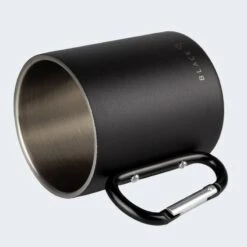 Camping Tasse Isotherme Mousqueton, Assiette Plate Et Couverts Set | Acier Inox -Offres Camping Boutique camping tasse isotherme mousqueton assiette plate et couverts set acier inox 3