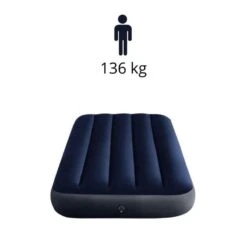 Intex Classic Downy - Lit Gonflable - 191x99x25cm - Compris Les Accessoires -Offres Camping Boutique classic downy lit gonflable 191x99x25cm compris les accessoires 2