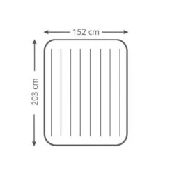 Intex Classic Downy - Lit Gonflable - 203x152x25cm - Compris Les Accessoires -Offres Camping Boutique classic downy lit gonflable 203x152x25cm compris les accessoires 3
