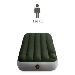 Intex Downy Jr. Twin Airbed - Lit Gonflable - 191x76x25cm - Avec Accessoires 9 Intex Downy Jr. Twin Airbed - Lit Gonflable - 191x76x25cm - Avec Accessoires -Offres Camping Boutique downy jr twin airbed lit gonflable 191x76x25cm avec accessoires 2