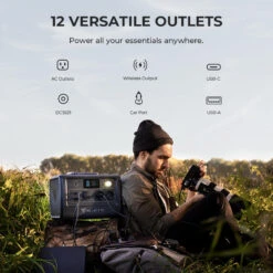 Générateur Solaire BLUETTI EB70 716Wh -Offres Camping Boutique generateur solaire bluetti eb70 716wh 2