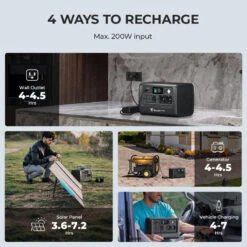 Générateur Solaire BLUETTI EB70 716Wh -Offres Camping Boutique generateur solaire bluetti eb70 716wh 3