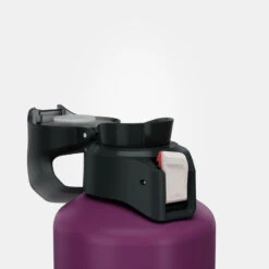 Quechua Gourde Alu 1L Avec Bouchon à Ouverture Rapide Pour La Randonnée - Violet -Offres Camping Boutique gourde alu 1l avec bouchon a ouverture rapide pour la randonnee violet 6