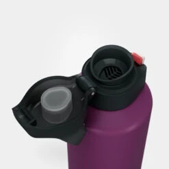 Quechua Gourde Alu 1L Avec Bouchon à Ouverture Rapide Pour La Randonnée - Violet -Offres Camping Boutique gourde alu 1l avec bouchon a ouverture rapide pour la randonnee violet 7
