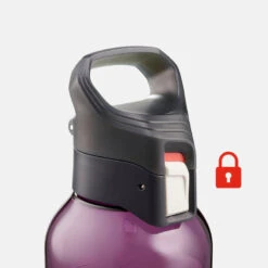 Quechua Gourde Ecozen® 0,8L Avec Bouchon Ouverture Rapide Pour La Randonnée - Violet -Offres Camping Boutique gourde ecozen 08l avec bouchon ouverture rapide pour la randonnee violet 5