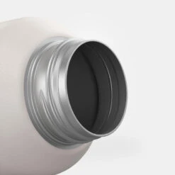 Quechua Gourde Inox 0,6L Avec Bouchon à Vis Pour La Randonnée - Blanc -Offres Camping Boutique gourde inox 06l avec bouchon a vis pour la randonnee blanc 6