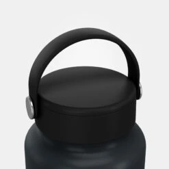 Quechua Gourde MH100 Isotherme (inox Double Paroi à Vide D'air) 0,95L Large Ouverture -Offres Camping Boutique gourde mh100 isotherme inox double paroi a vide dair 095l large ouverture 3