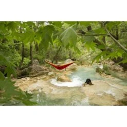 TICKET TO THE MOON Hamac King Size Bordeaux / Jaune -Offres Camping Boutique hamac king size bordeaux jaune 2