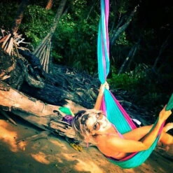 TICKET TO THE MOON Hamac TTTM King Size Bleu Aqua / Rose -Offres Camping Boutique hamac tttm king size bleu aqua rose 3