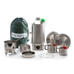 Kelly Kettle Kit 'Base Camp' Ultime - Acier Inoxydable NOUVEAU -Offres Camping Boutique kelly kettle kit base camp ultime acier inoxydable nouveau 3