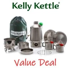 Kelly Kettle Kit Ultime 'Scout' - Acier Inoxydable NOUVEAU -Offres Camping Boutique kelly kettle kit ultime scout acier inoxydable nouveau 2