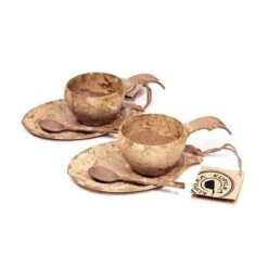 Kupilka Boîte-cadeau-Tasse, Cuillère Et Assiette-Original (Marron) -Offres Camping Boutique kupilka boite cadeau tasse cuillere et assiette original marron 3