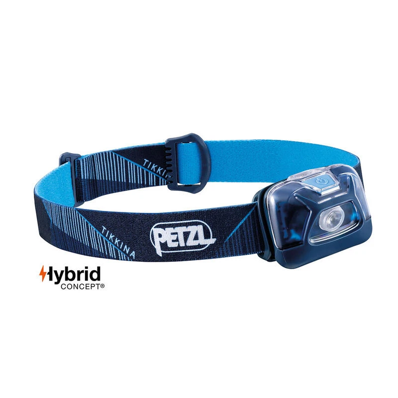 LAMPE FRONTALE PETZL TIKKINA BLEUE 3 LAMPE FRONTALE PETZL TIKKINA BLEUE