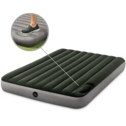Matelas Gonflable - Intex Downy -2 Personnes - 152x203x25 Cm (BxLxH) -Offres Camping Boutique matelas gonflable intex downy 2 personnes 152x203x25 cm bxlxh 4