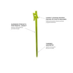 Nemo Equipment Airpin Tent Pegs - 4 Pièces -Offres Camping Boutique nemo equipment airpin tent pegs 4 pieces 4