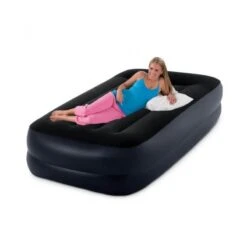 Intex Pillow Rest Raised Twin - Lit Gonflable - 191x99x42cm - Compris Les Accessoires -Offres Camping Boutique pillow rest raised twin lit gonflable 191x99x42cm compris les accessoires 2