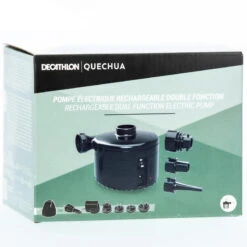 Quechua POMPE ÉLECTRIQUE COMPACTE POUR LE CAMPING - RECHARGEABLE SUR SECTEUR -Offres Camping Boutique pompe electrique compacte pour le camping rechargeable sur secteur 4