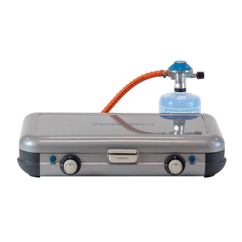 Campingaz Réchaud De Camping à Gaz 2 Feux Camp & Grill - Plancha, Grill Et Wok 7 Campingaz Réchaud De Camping à Gaz 2 Feux Camp & Grill - Plancha, Grill Et Wok – Image 5