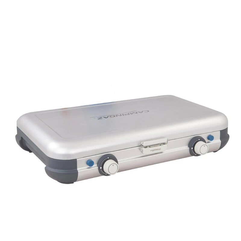 Campingaz Réchaud De Camping à Gaz 2 Feux Camp & Grill - Plancha, Grill Et Wok 8 Campingaz Réchaud De Camping à Gaz 2 Feux Camp & Grill - Plancha, Grill Et Wok – Image 6