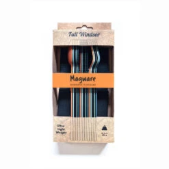 SET COMPLET DE 5 JEUX DE 3 COUVERTS MAGNÉTIQUES CAMPING EN ALUMINUM DUR - ÉTUI -Offres Camping Boutique set complet de 5 jeux de 3 couverts magnetiques camping en aluminum dur etui 3