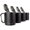 Set De Couverts De Camping & Tasse Thermique à Mousqueton | 4 Personnes -Offres Camping Boutique set de couverts de camping and tasse thermique a mousqueton 4 personnes