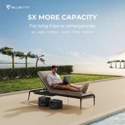 Station Électrique Portable BLUETTI AC60+B80+PV200,IP65 Générateur Solaire -Offres Camping Boutique station electrique portable bluetti ac60b80pv200ip65 generateur solaire 4