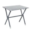 Table Camping à Clayettes Aluminium 80 Cm -Offres Camping Boutique table camping a clayettes aluminium 80 cm
