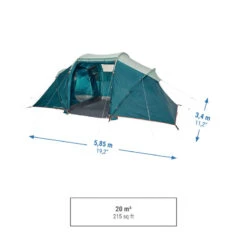 Quechua Tente à Arceaux De Camping - Arpenaz 4.2 - 4 Personnes - 2 Chambres 15 Quechua Tente à Arceaux De Camping - Arpenaz 4.2 - 4 Personnes - 2 Chambres -Offres Camping Boutique tente a arceaux de camping arpenaz 42 4 personnes 2 chambres 3