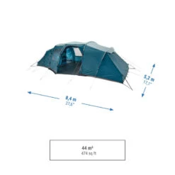 Quechua Tente à Arceaux De Camping - Arpenaz 8.4 - 8 Personnes - 4 Chambres 14 Quechua Tente à Arceaux De Camping - Arpenaz 8.4 - 8 Personnes - 4 Chambres -Offres Camping Boutique tente a arceaux de camping arpenaz 84 8 personnes 4 chambres 2