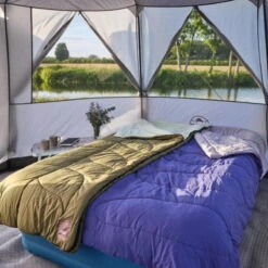 Tente Coleman 8 Personnes Octagon Gris -Offres Camping Boutique tente coleman 8 personnes octagon gris 4