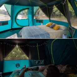 Tente Coleman Octagon Blackout 8 -Offres Camping Boutique tente coleman octagon blackout 8 4