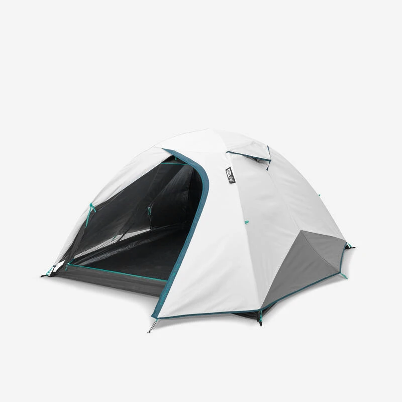 Quechua Tente De Camping - MH100 - 3 Places - Fresh & Black 3 Quechua Tente De Camping - MH100 - 3 Places - Fresh & Black