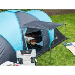 Tente Dôme Familiale Hammerfest 6 Protect - Sol Cousu - 6 Personnes - 2 Cabines -Offres Camping Boutique tente dome familiale hammerfest 6 protect sol cousu 6 personnes 2 cabines 2
