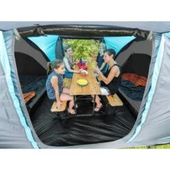 Tente Dôme Hammerfest 4 Sleeper Protect - Sol Cousu - 4 Pers - 2 Cabines Noires -Offres Camping Boutique tente dome hammerfest 4 sleeper protect sol cousu 4 pers 2 cabines noires 2